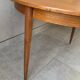 Vintage scandinavian table from the 60s extendable with butterfly extension