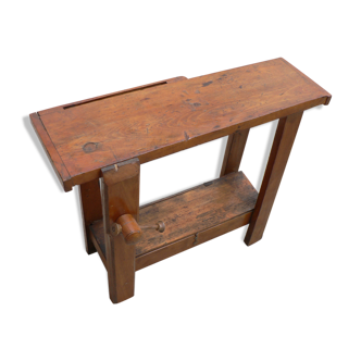 Ancien établi d'enfant en bois