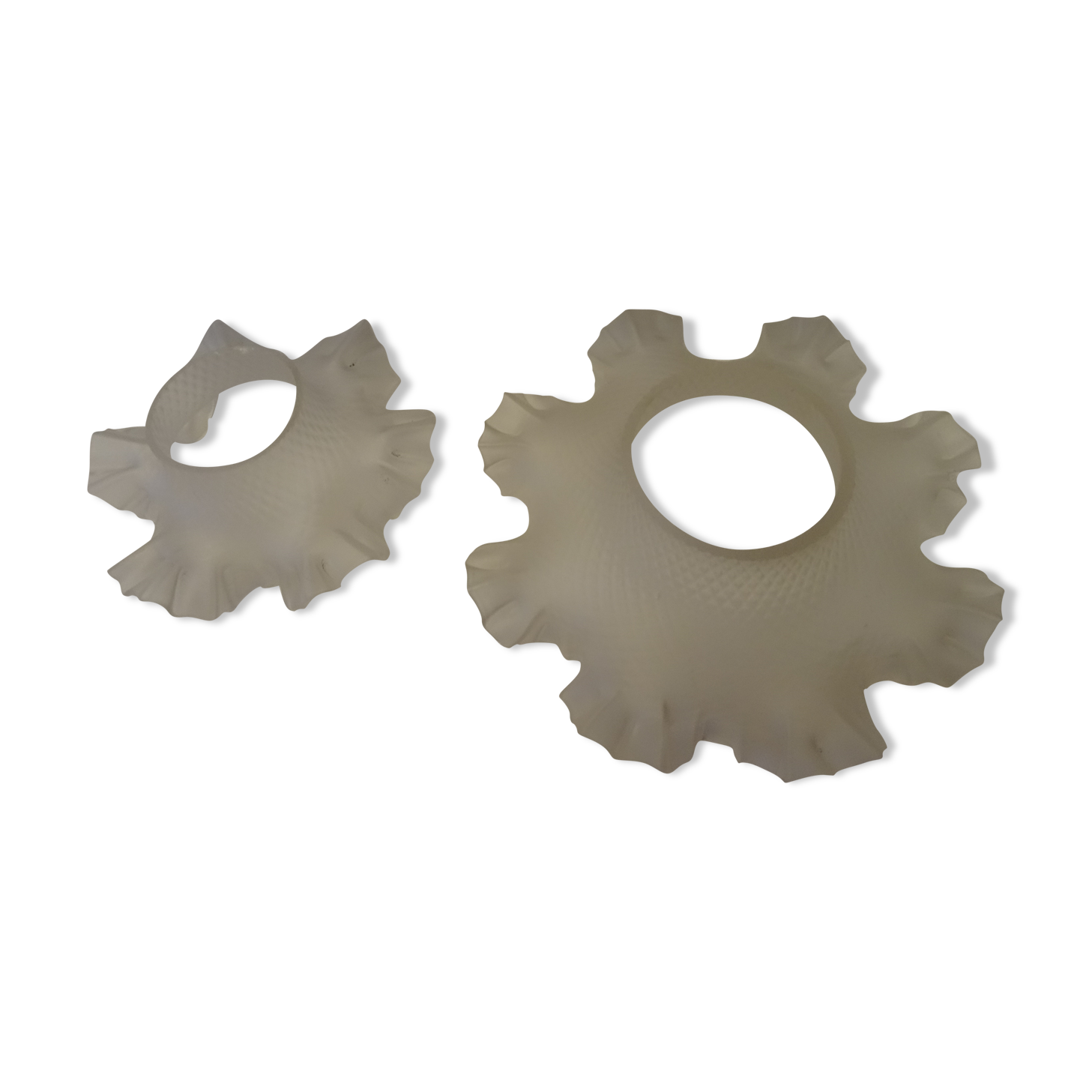 Duo de corolles de lampes