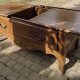 Coffee table, bar.