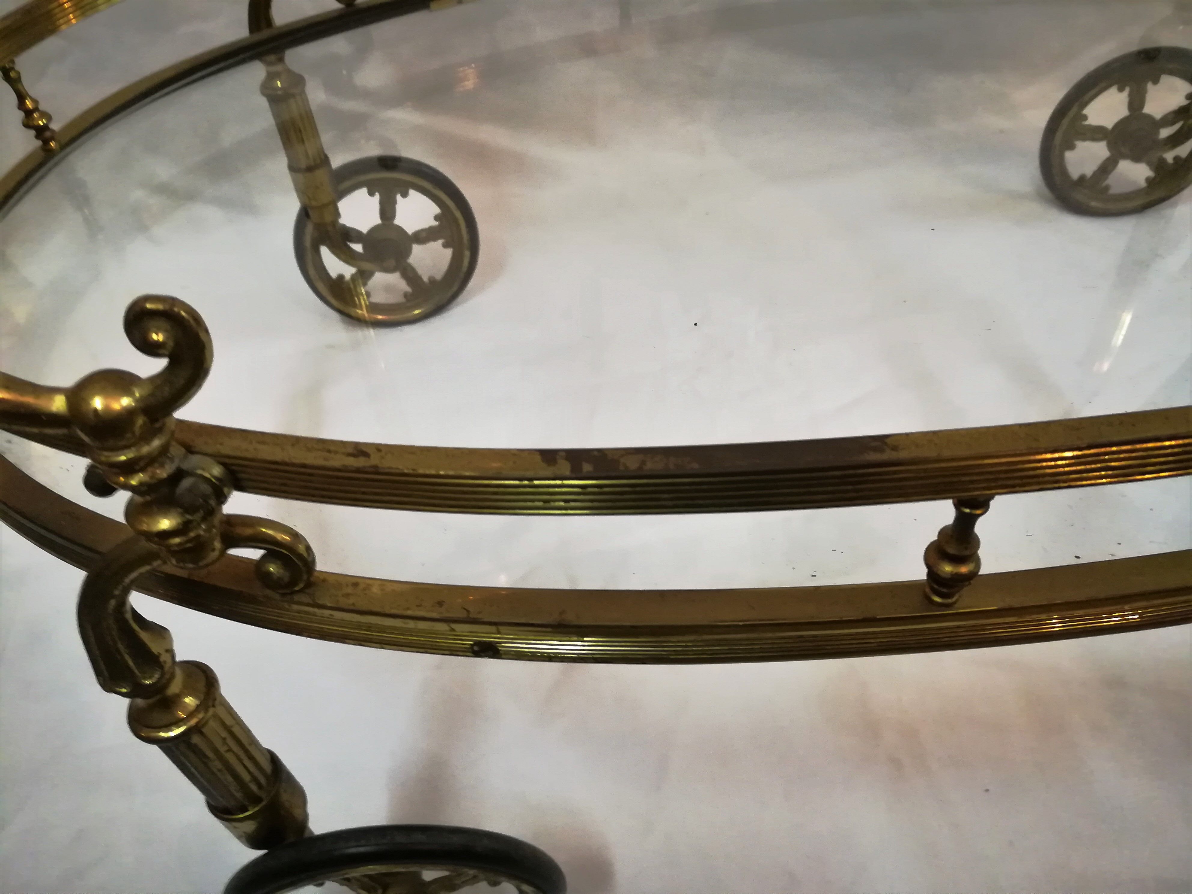 Brass rolling dessert