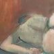 Figurative painting signed Marais, France, 1970s