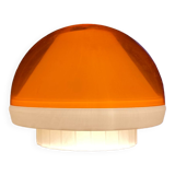 Suspension Space Age orange et blanche