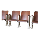Banquette strapontin cinéma art déco 1930