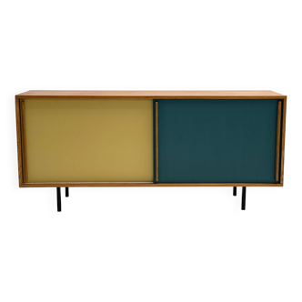 Belgium oak customized sideboard from 1960's