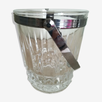 Crystal ice bucket