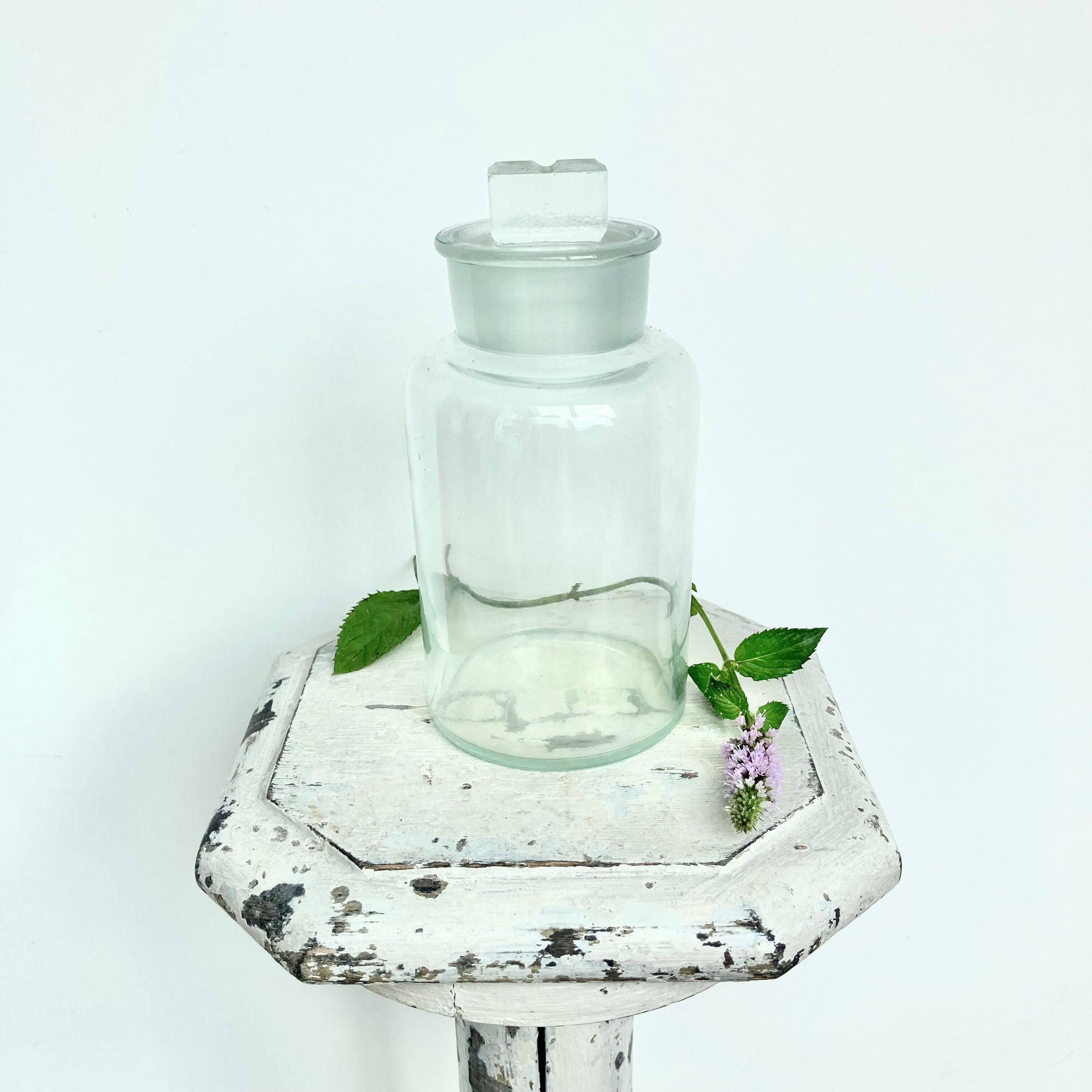 Apothecary or pharmacy bottle