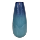 Blue gradient ceramic vase by Gabriel Musarra – Vallauris, 1970