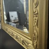 Golden framed mirror – medium size