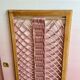 Vintage children's wardrobe wood and wicker