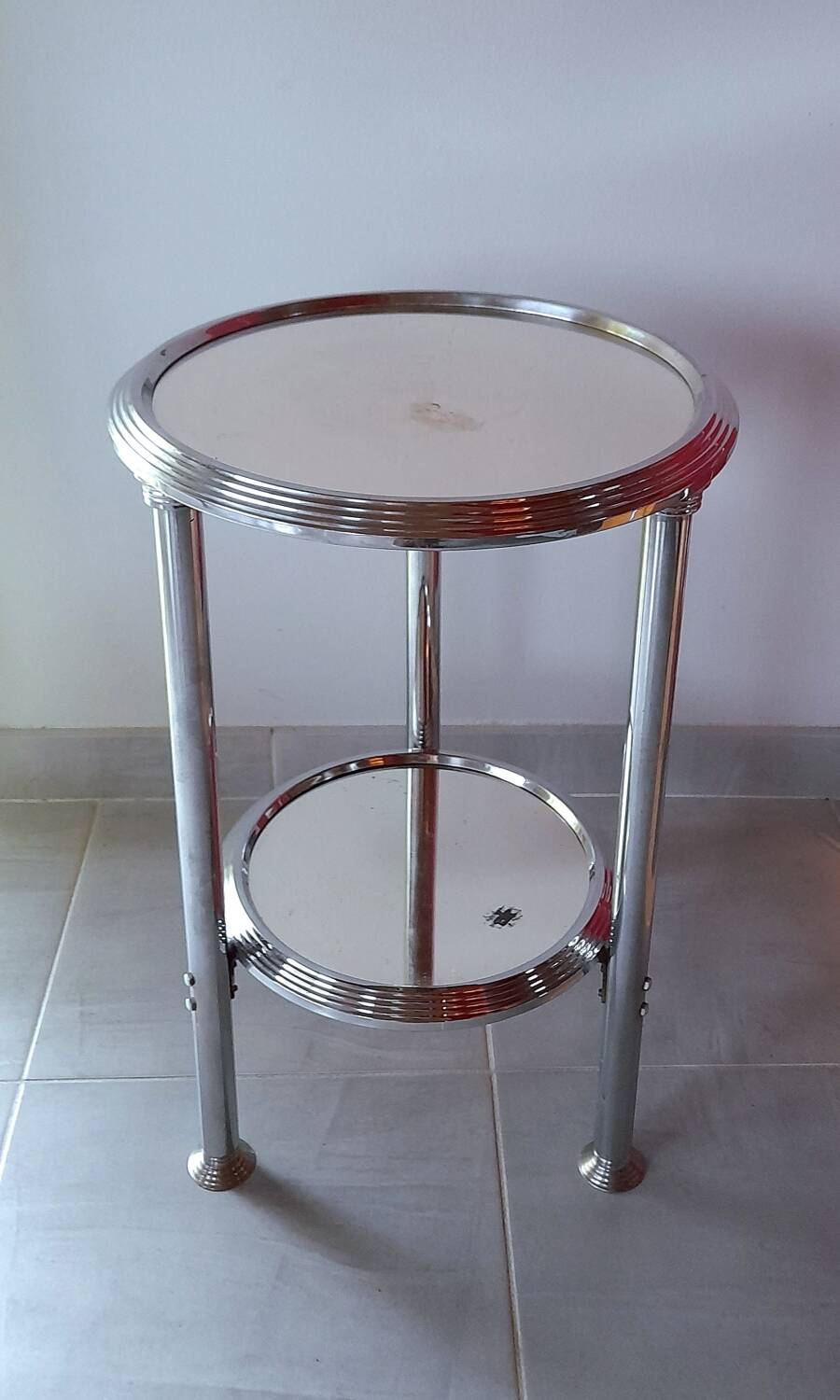 Pedestal table or art deco plant holder