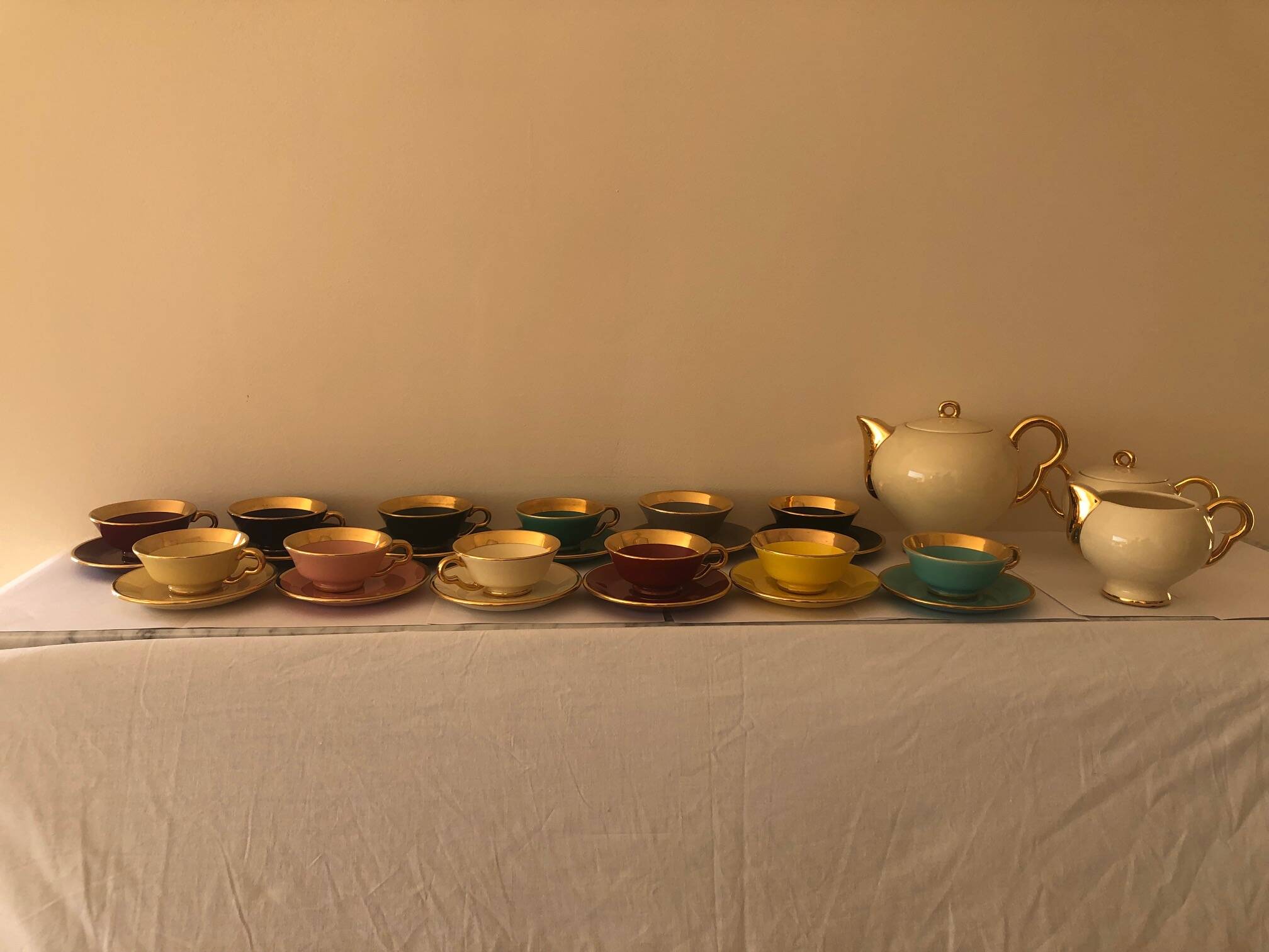 vintage coffee set