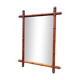 Large antique bamboo mirror 1940
