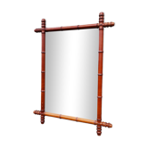 Large antique bamboo mirror 1940