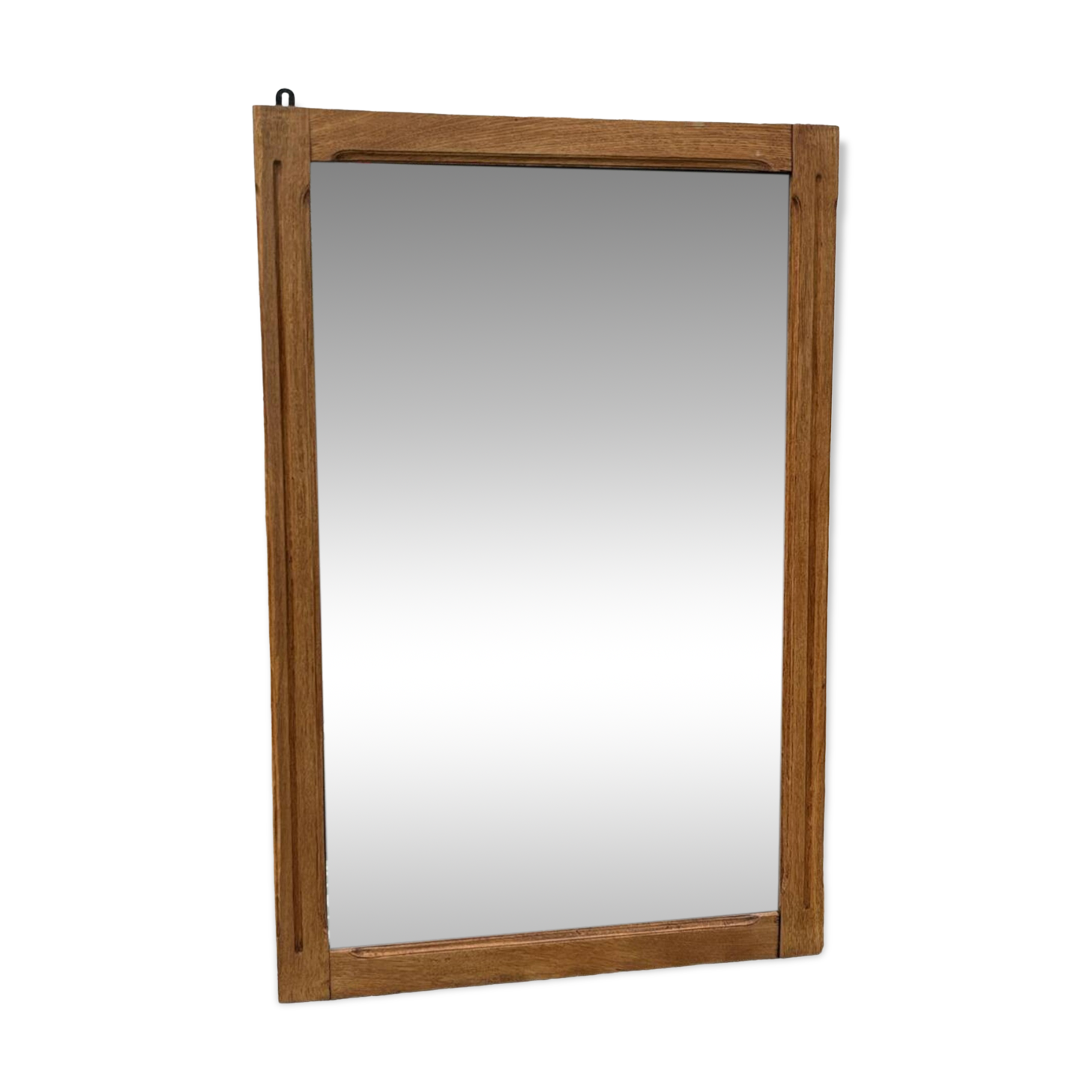 Oak wall mirror