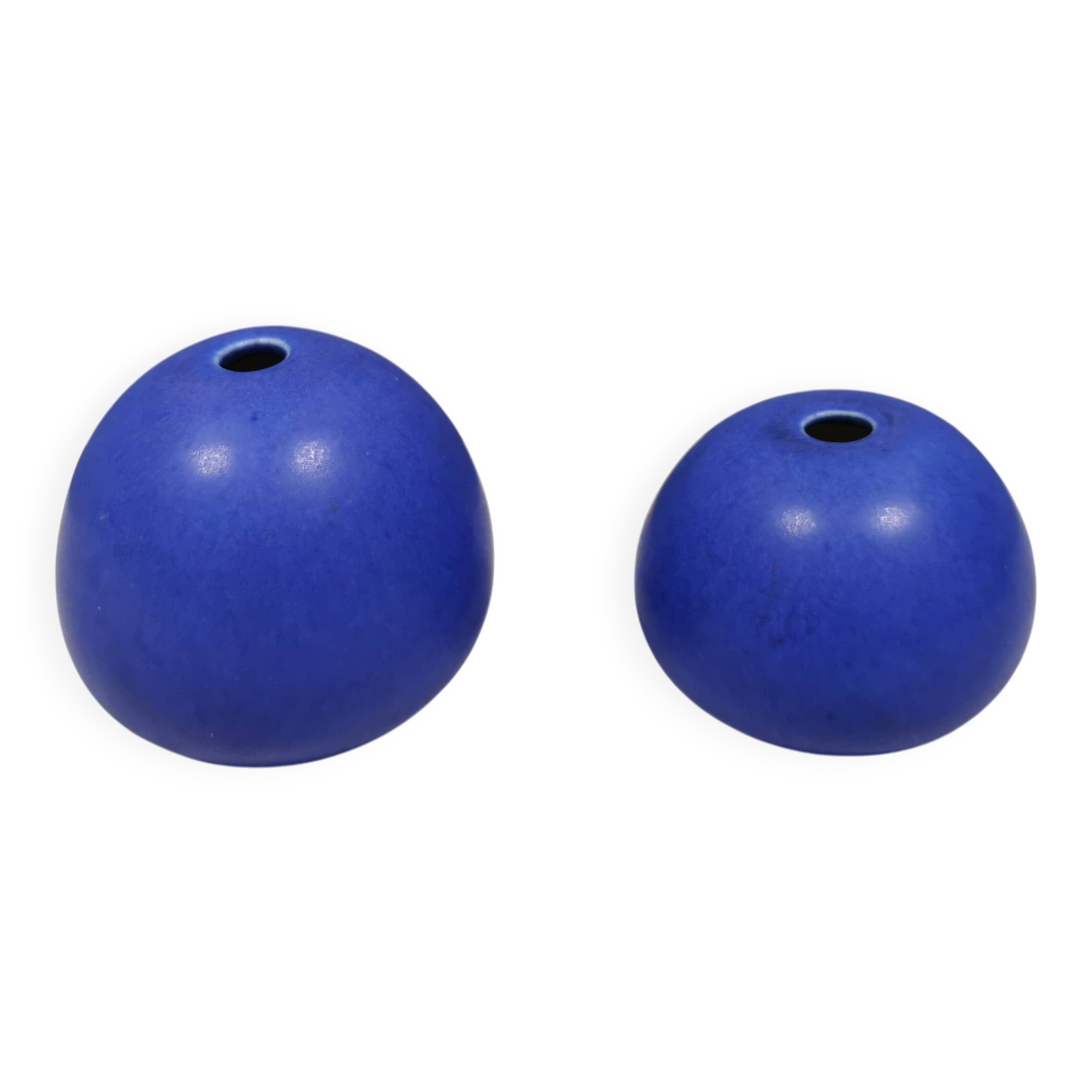 Two beautiful small vases by Preben Brandt Larsen (PBL) Denmark 1980s