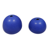2 vases de Preben Brandt Larsen (PBL), Danemark années 1980