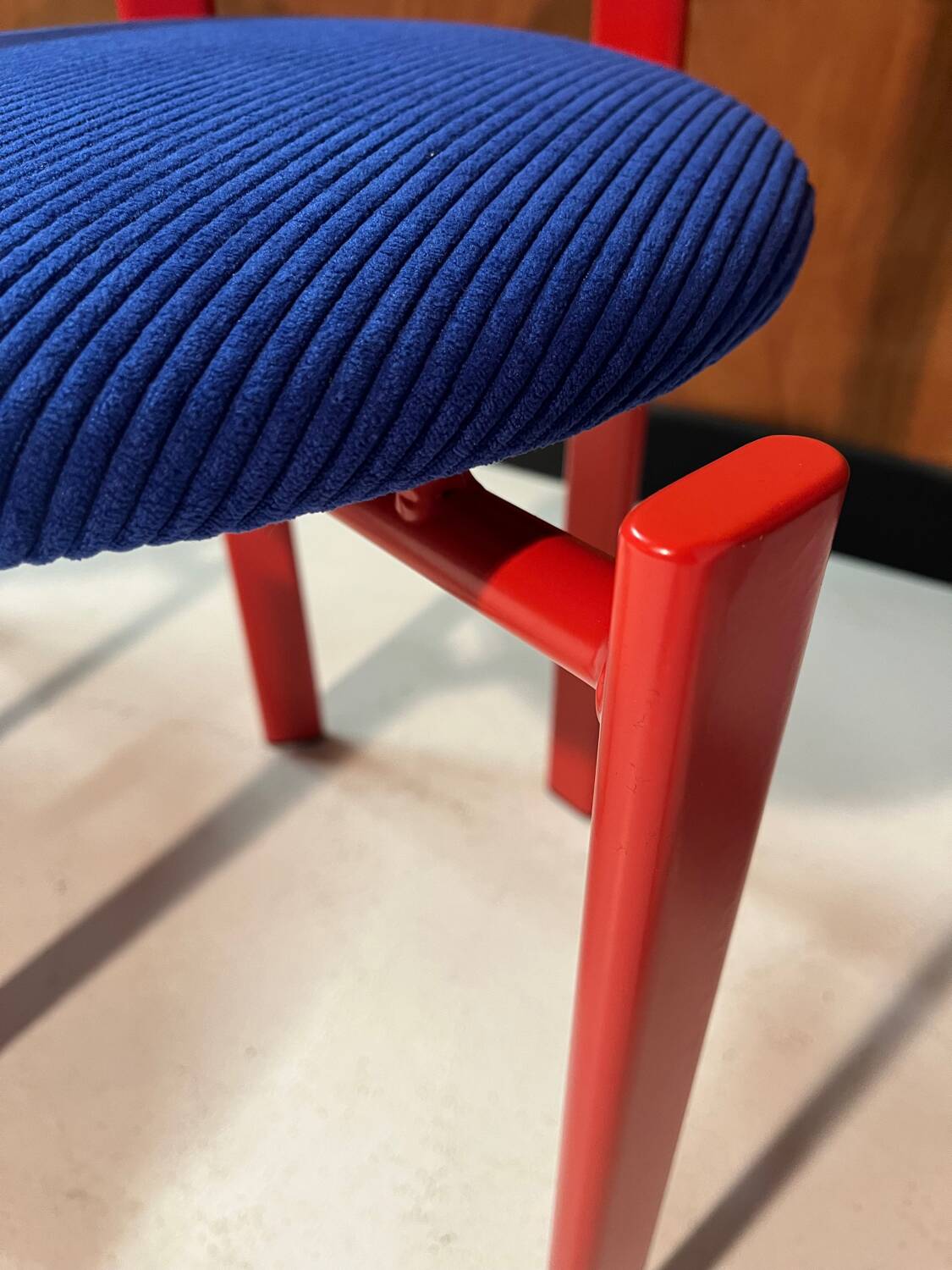 4 refurbished vintage chairs