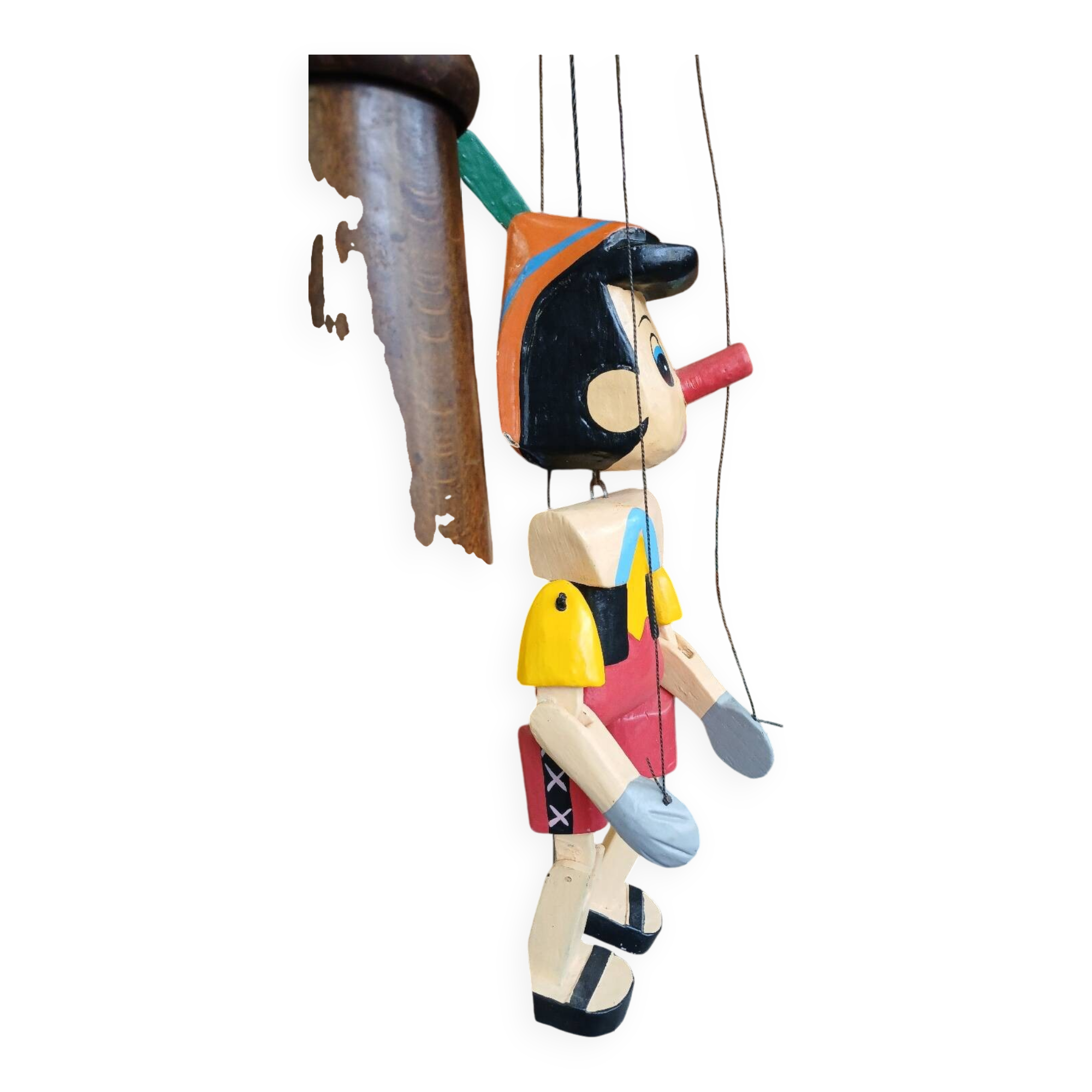 Marionnette en bois Pinocchio