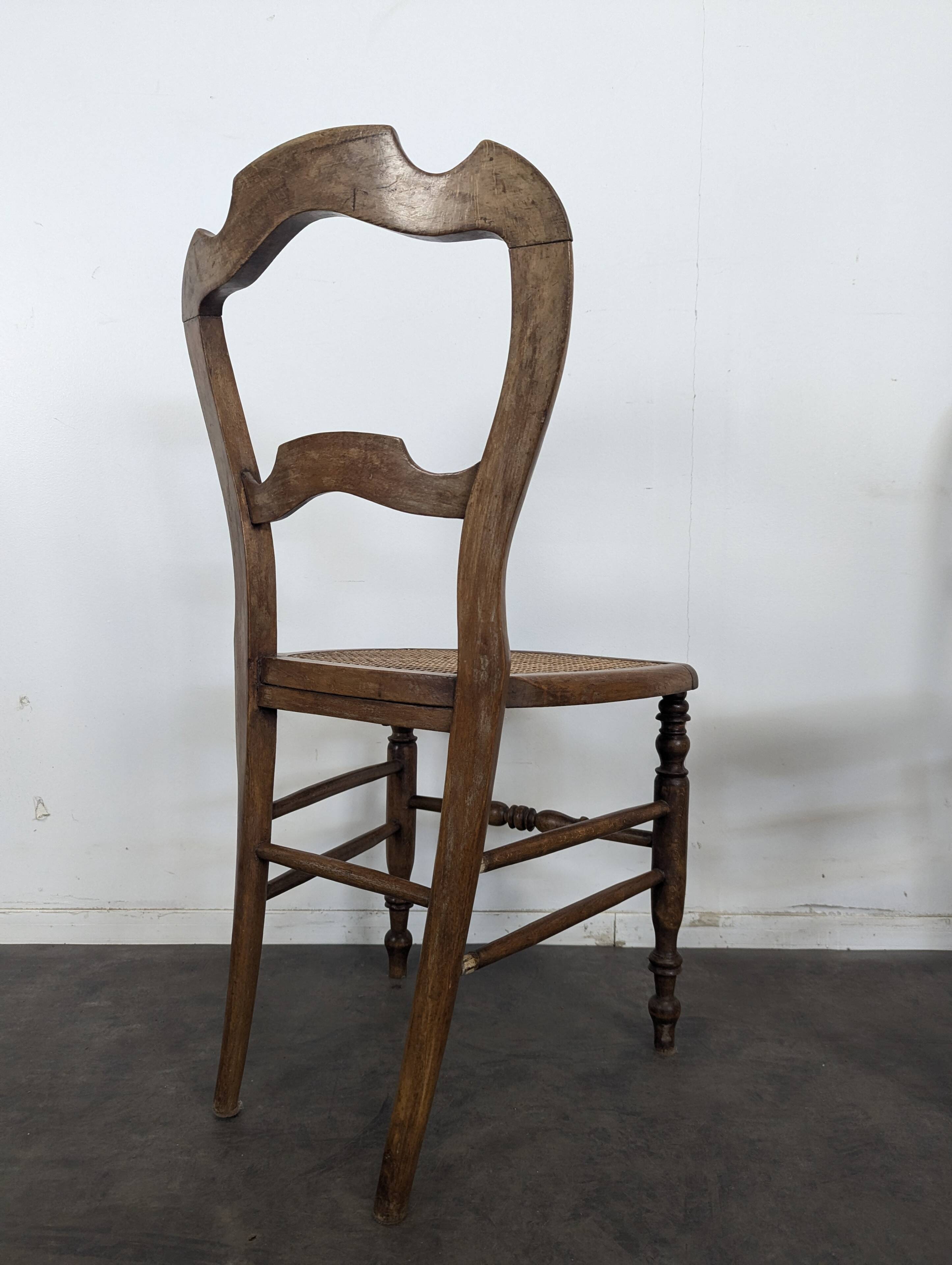 Pair of bedroom chairs from the late 19th century.