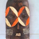 African mask carved from wood