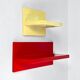 Pair of 1970s Kartell shelves by Marcello Siard