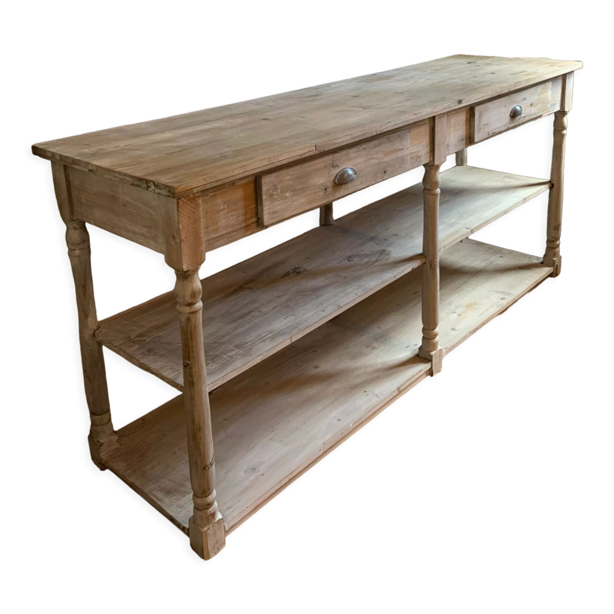 Console in lacquered wood