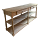 Console in lacquered wood