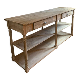 Console in lacquered wood