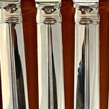 Christofle Atlantide model 12 table knives 24.5 cm very good condition