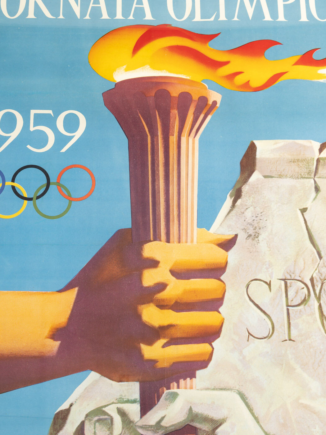 „gironata olimpica“ 100 cm x 140 cm