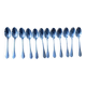 12 Ravinet d'Enfert silver-plated mocha spoons
