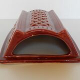 Open earthenware wall lamp