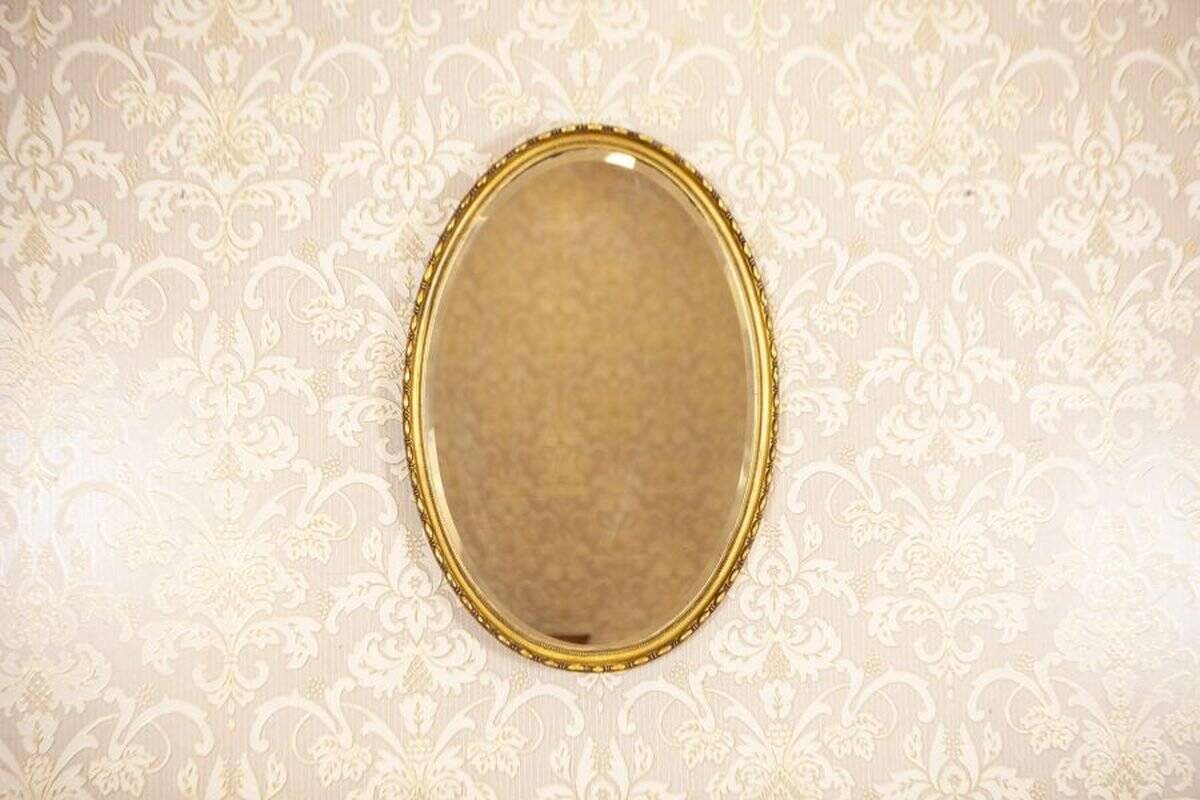 Louis XVI Style Gilded Wall Mirror, Early 20th Century