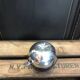 Vintage apple sugar bowl / jam bowl with spoon