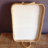 String and formica tray