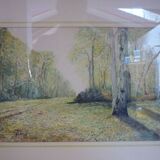 Watercolor Trees