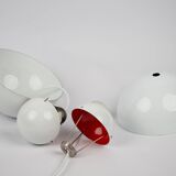 Paire de suspensions vintage danoises Floweport par Verner Panton, Louis Poulsen, 1968