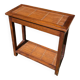 Table d’appoint / console en bois style indonésien