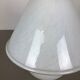 "Mushroom" glass table desktop light made by Glashütte Limburg Germany 1970s No2