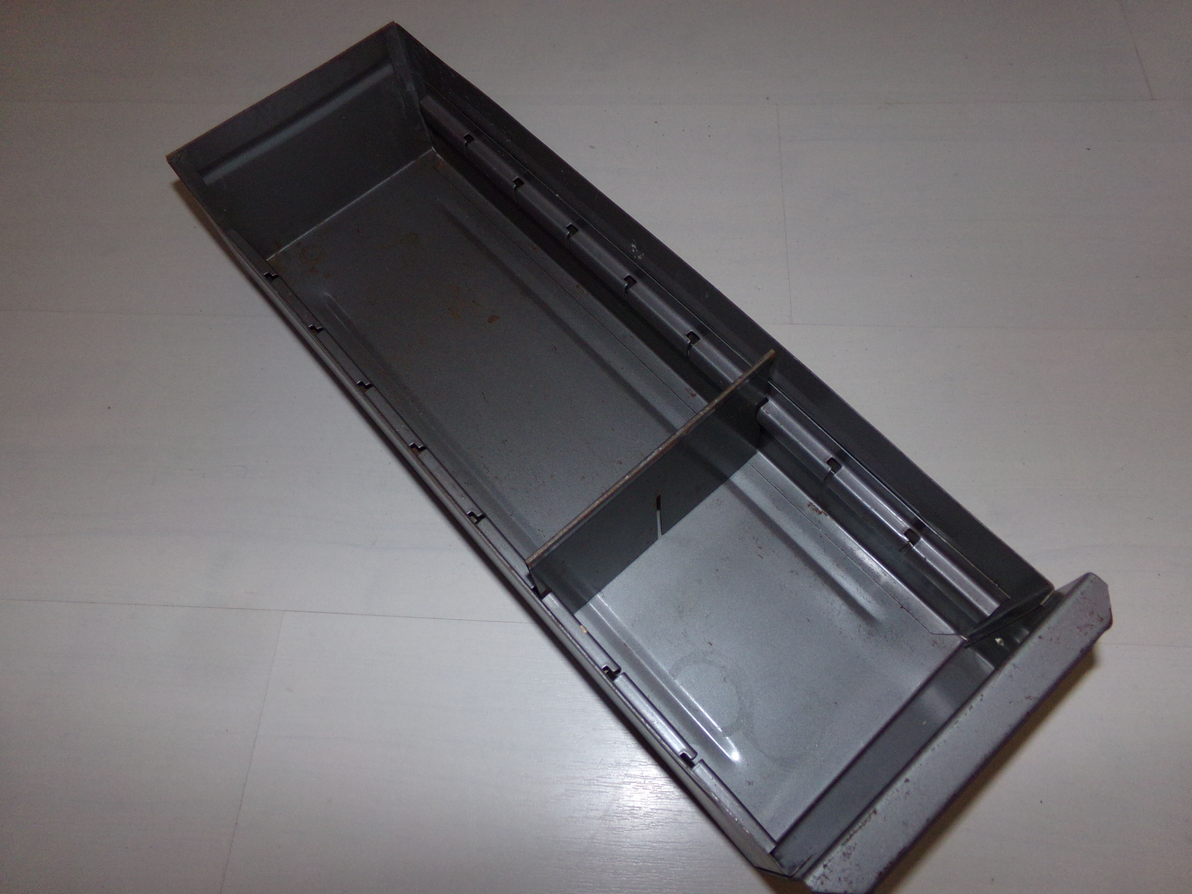 Industrial metal drawer