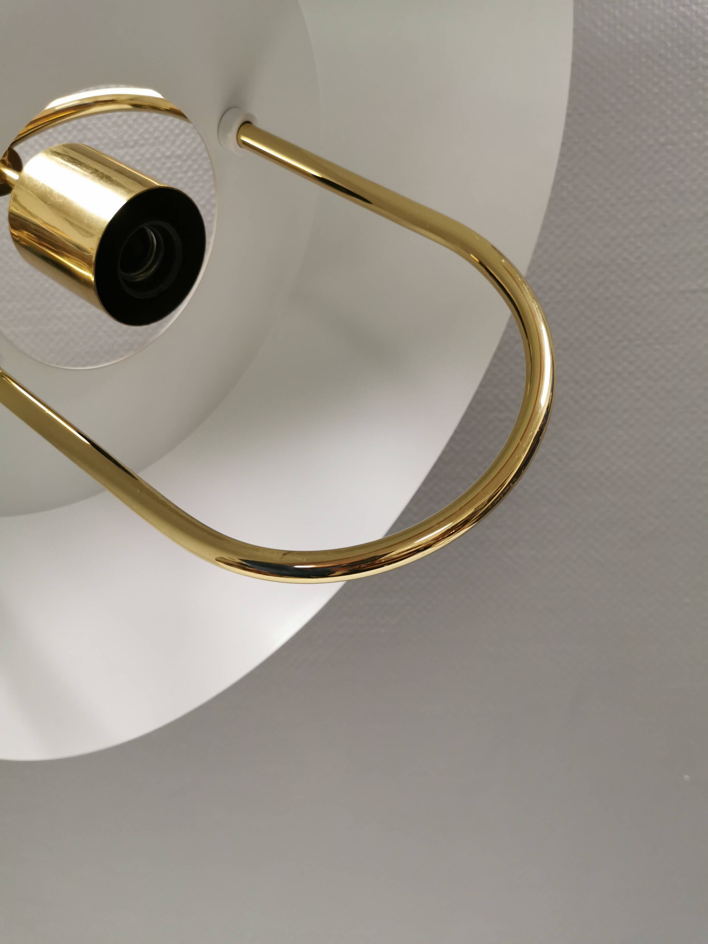 hanging lamp designed by Jo Hammerborg for Danish Fog&Mørup in 1977.