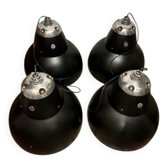 Lot of 4x Saunier Duval industrial lamps France