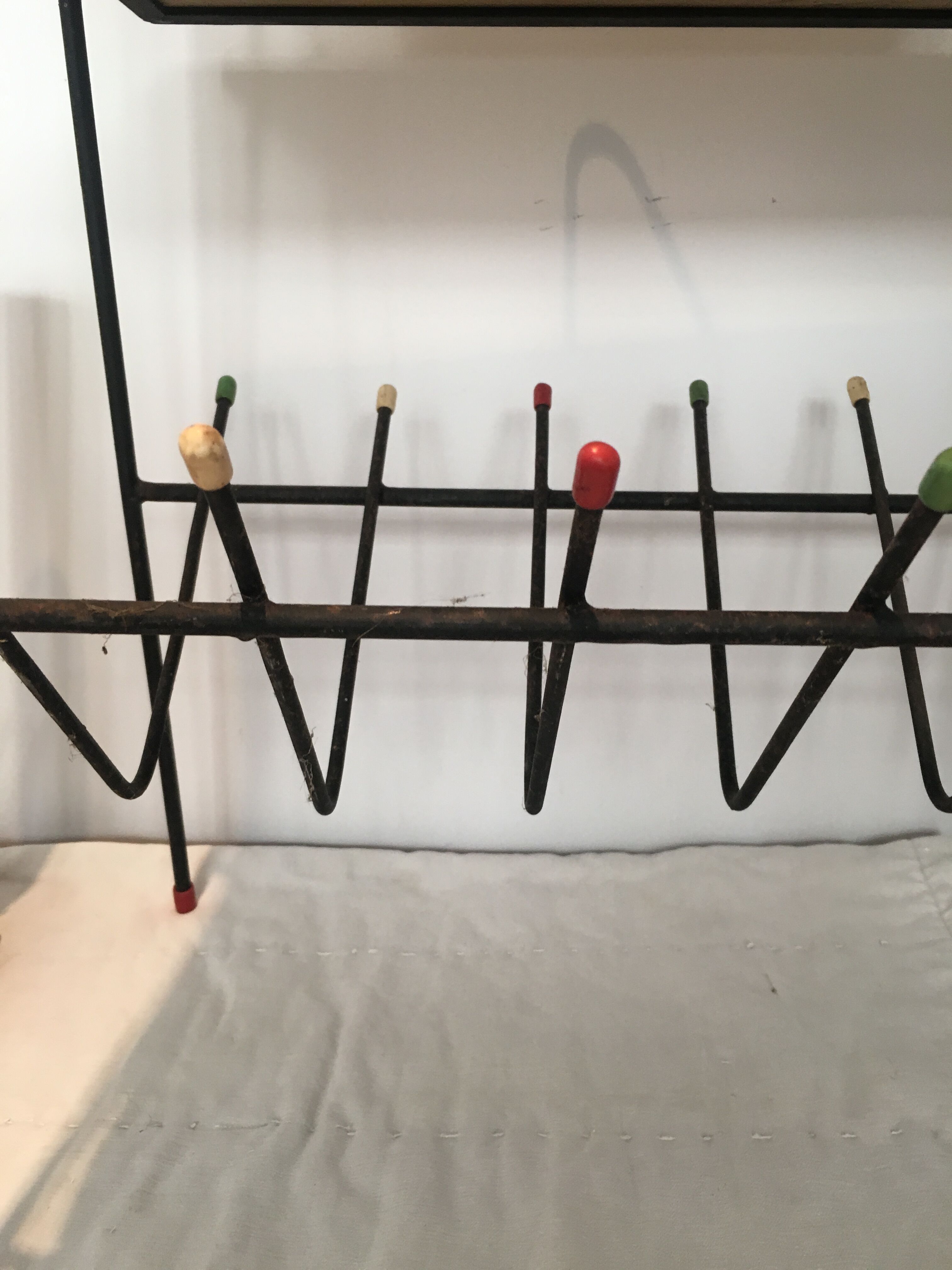 Vintage 60s magazine door table