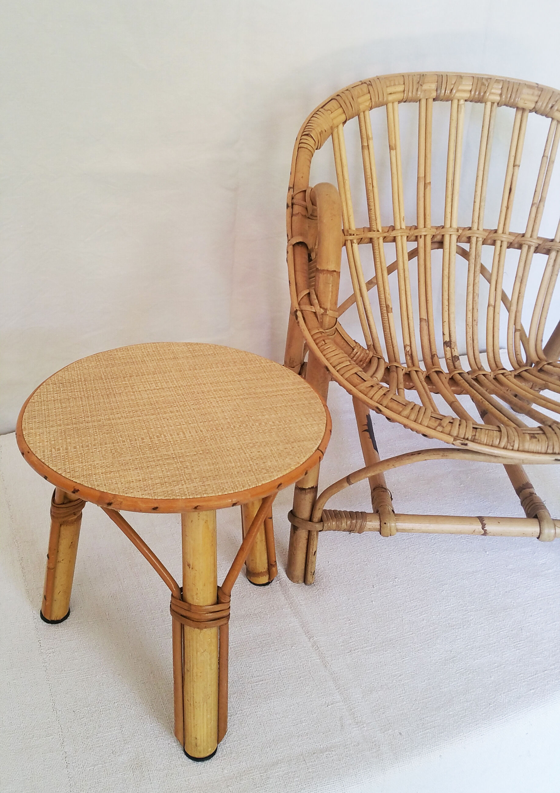 Rattan table 60/70