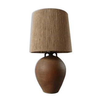 Pottery lamp