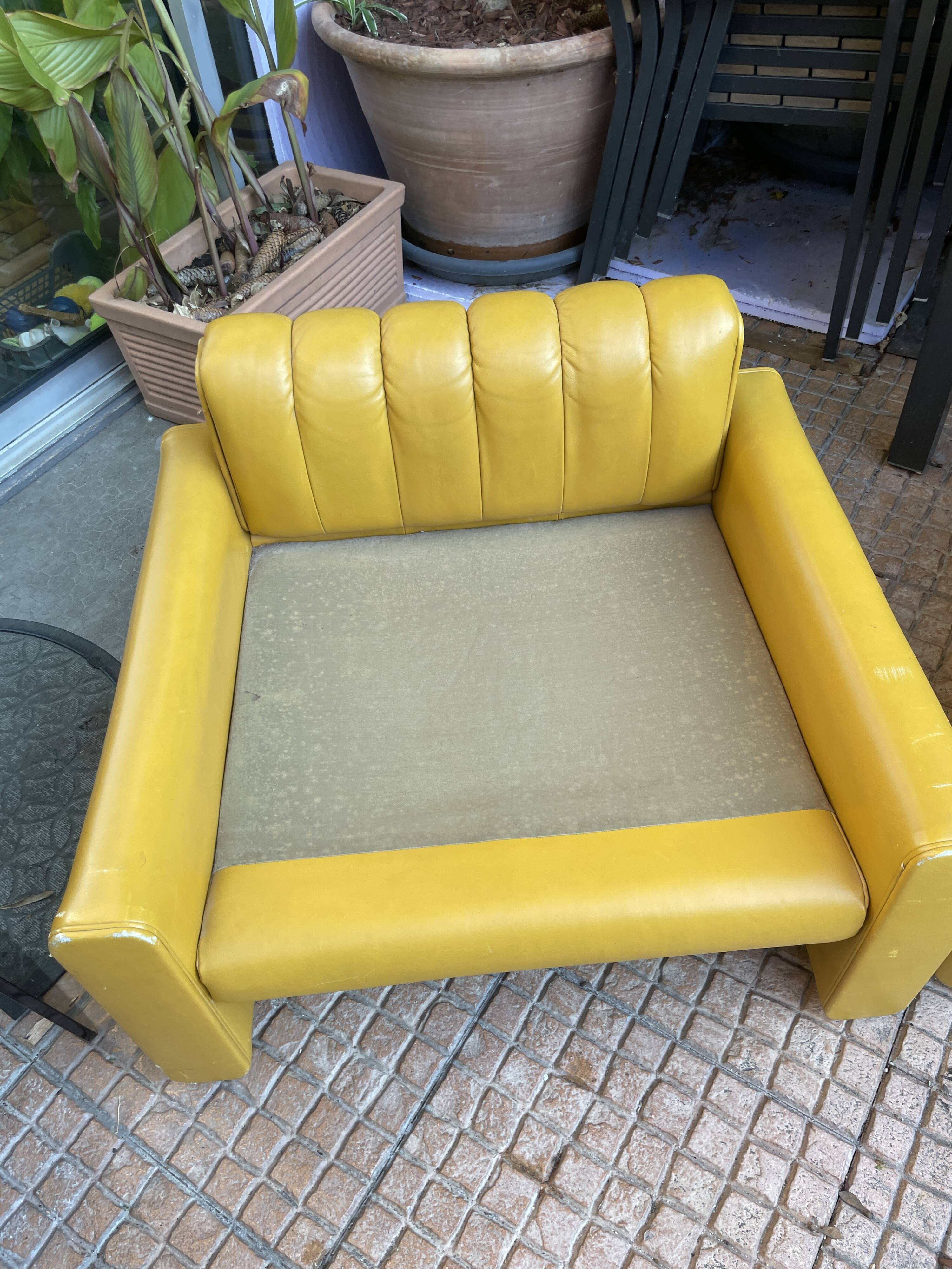 Vintage sofa set 70 Poltrona Frau