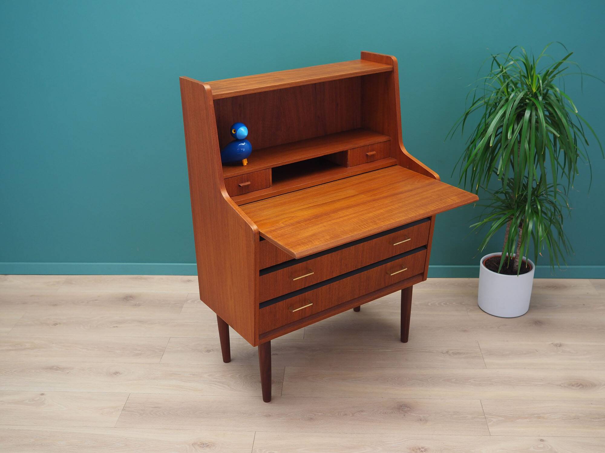 Teak secretary, Danish design, 1960s, production: Denmark