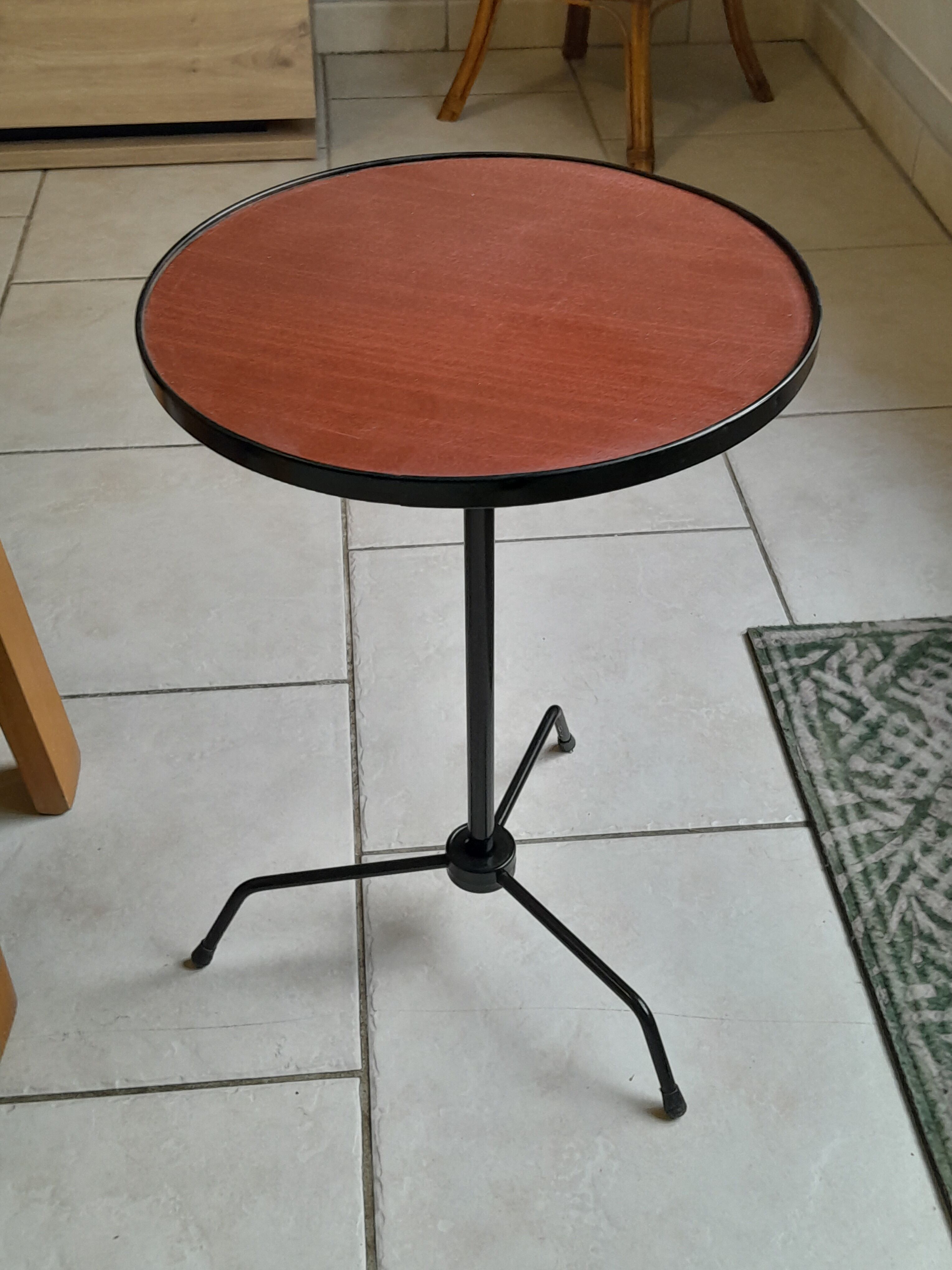 Vintage formica side table