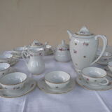 Service à café années 50 en porcelaine